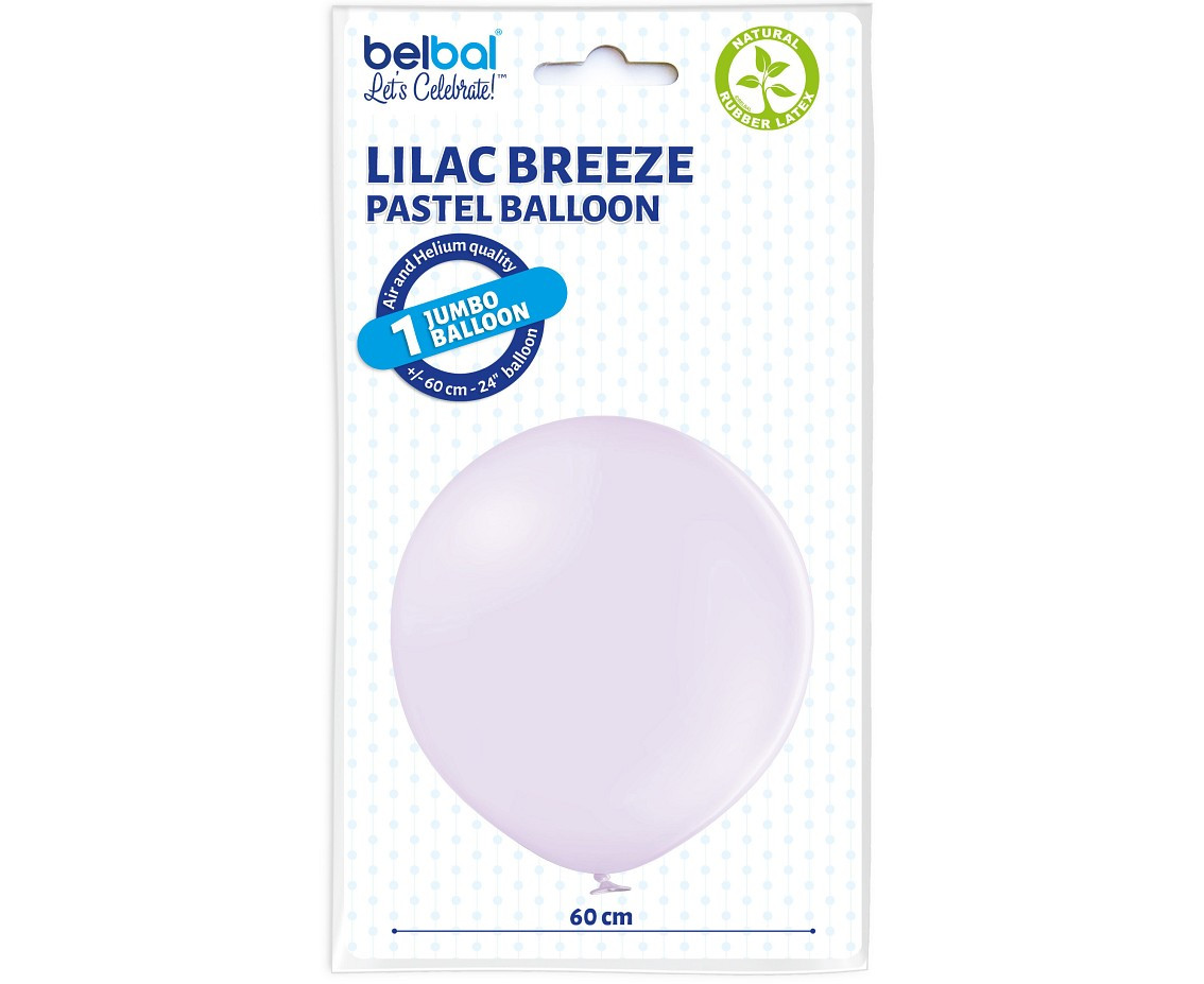 Balloons Belbal 24", B250-451, lilac breeze, 5pcs